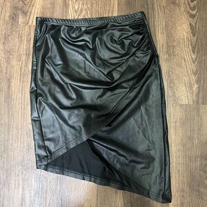 SHEIN Leather Skirt